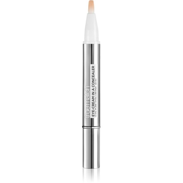 L’Oréal Paris True Match Eye-cream In A Concealer озаряващ коректор цвят 3-5.N Natural Beige 2 мл. на ниска цена