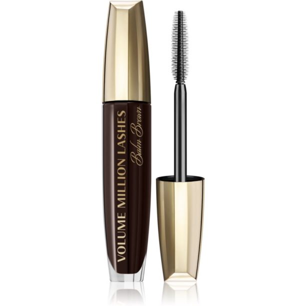 L’Oréal Paris Volume Million Lashes Balm Brown грижеща се спирала за обем цвят Brown 8