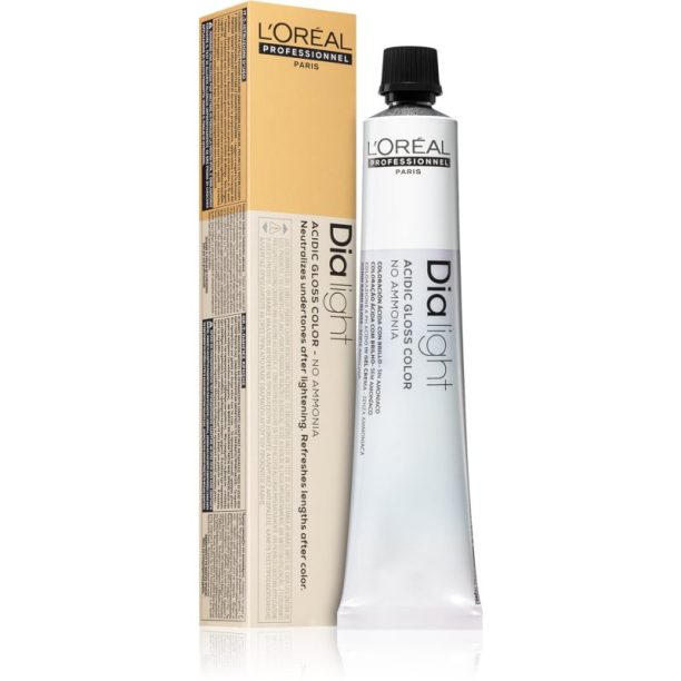 L’Oréal Professionnel Dia Light перманентната боя за коса без амоняк цвят 7.3 Biondo Dorato 50 мл.