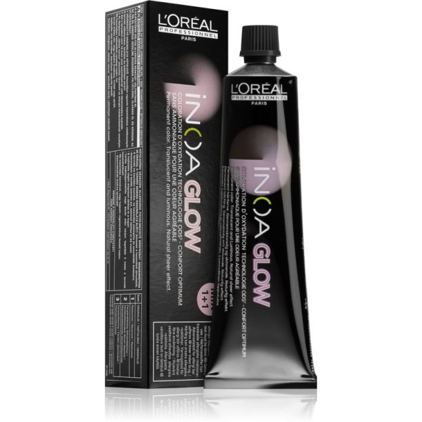 L’Oréal Professionnel Inoa Glow перманентната боя за коса цвят D18 Greige Escape 60 гр.