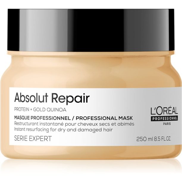 L’Oréal Professionnel Serie Expert Absolut Repair дълбоко регенерираща маска за суха и увредена коса 250 мл. на ниска цена