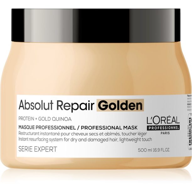 L’Oréal Professionnel Serie Expert Absolut Repair регенерираща маска  за суха и увредена коса 500 мл.