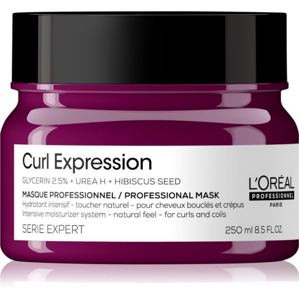 L’Oréal Professionnel Serie Expert Curl Expression интензивна хидратираща маска за чуплива и къдрава коса 250 мл. на ниска цена