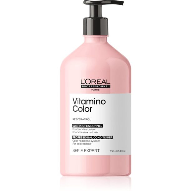 L’Oréal Professionnel Serie Expert Vitamino Color озаряващ балсам за защита на цветовете 750 мл.