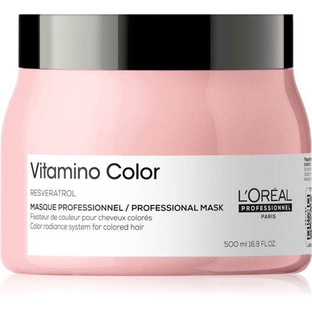 L’Oréal Professionnel Serie Expert Vitamino Color освежаваща маска за защита на цветовете 500 мл.