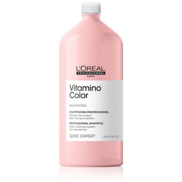 L’Oréal Professionnel Serie Expert Vitamino Color шампоан за блясък за боядисана коса 1500 мл.