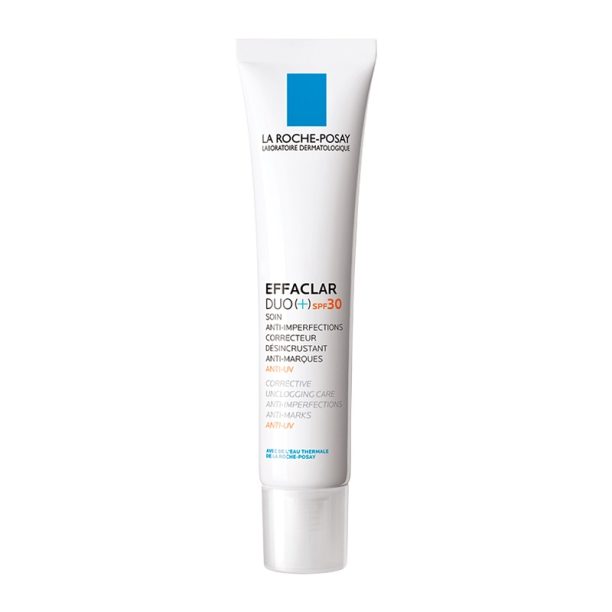 La Roche-Posay Effaclar DUO (+) коригираща възстановяваща грижа против несъвършенства по кожата и белези от акне SPF 30 Duo [+]  40 мл.