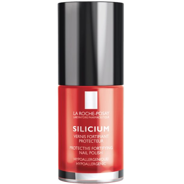 La Roche-Posay Silicium Color Care лак за нокти цвят 24 Perfect Red 6 мл.