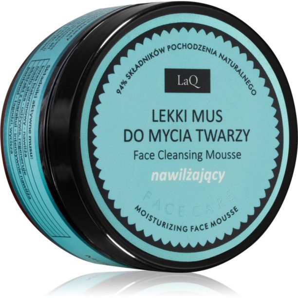 LaQ Wash Mousse Moisturising хидратираща почистваща пяна за нормална към суха кожа 40 гр.