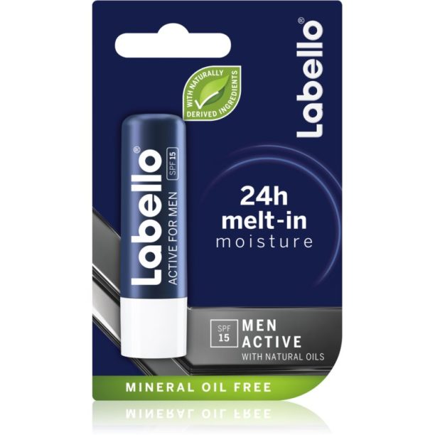 Labello Active Care балсам за устни за мъже 4