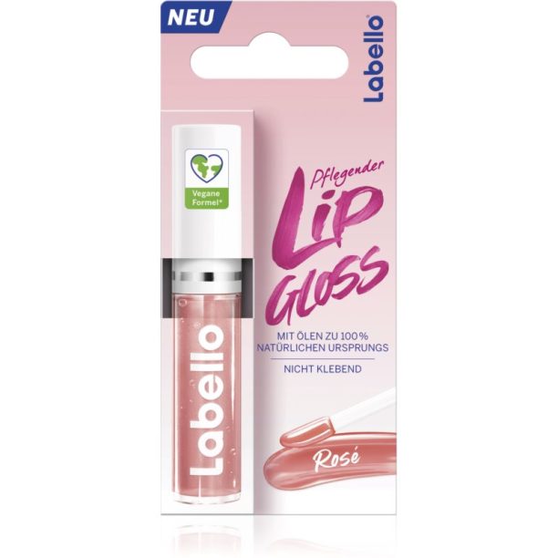 Labello Lip Gloss масло за устни цвят Rosé 5.5 мл.