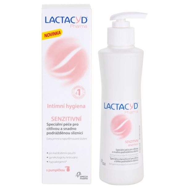 Lactacyd Pharma емулсия за интимна хигиена сензитивна 250 мл. купи на топ цена