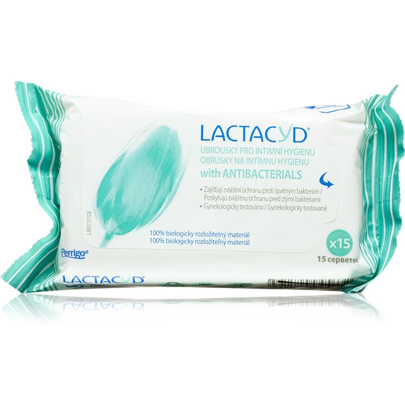 Lactacyd Pharma кърпички за интимна хигиена 15 бр.