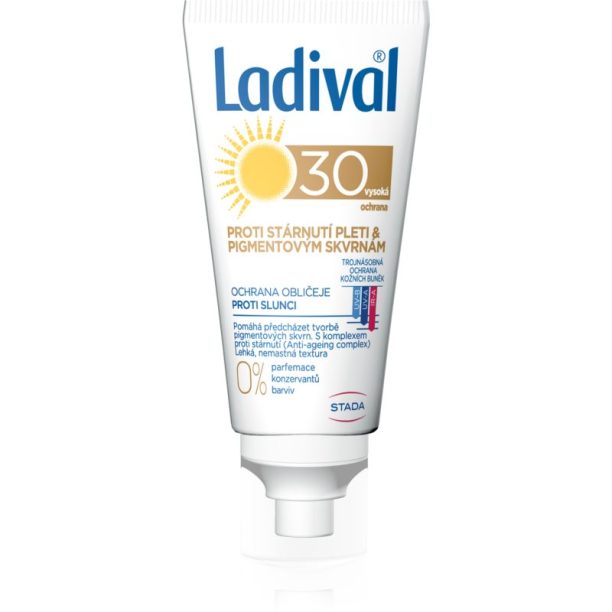 Ladival Anti-aging & Dark Spots слънцезащитен крем за лице SPF 30 50 мл.