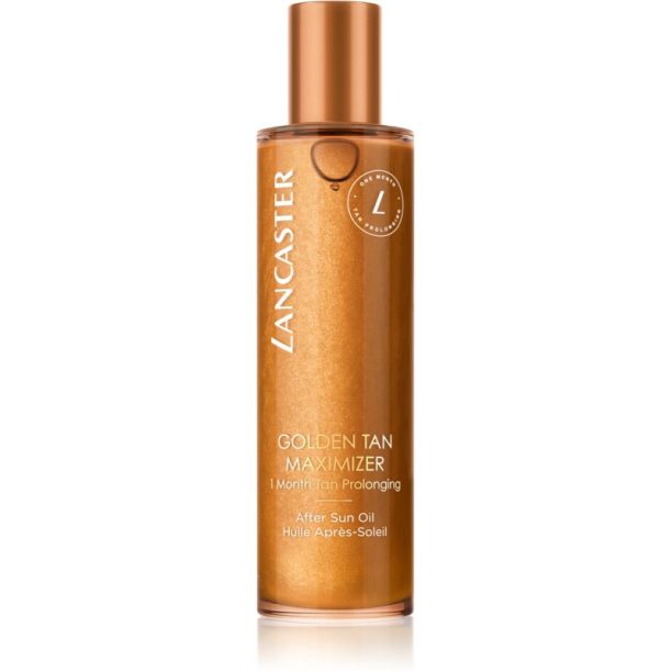 Lancaster Golden Tan Maximizer After Sun Oil олио за тяло за удължаване на загара 150 мл.