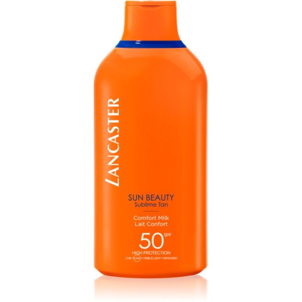 Lancaster Sun Beauty Comfort Milk мляко за загар SPF 50 400 мл. на ниска цена