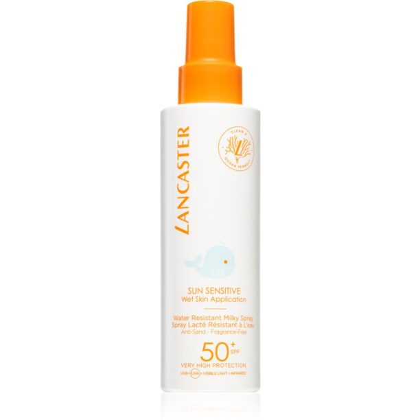 Lancaster Sun Sensitive Kids Milky Spray спрей за тен за деца SPF 50+ 150 мл.