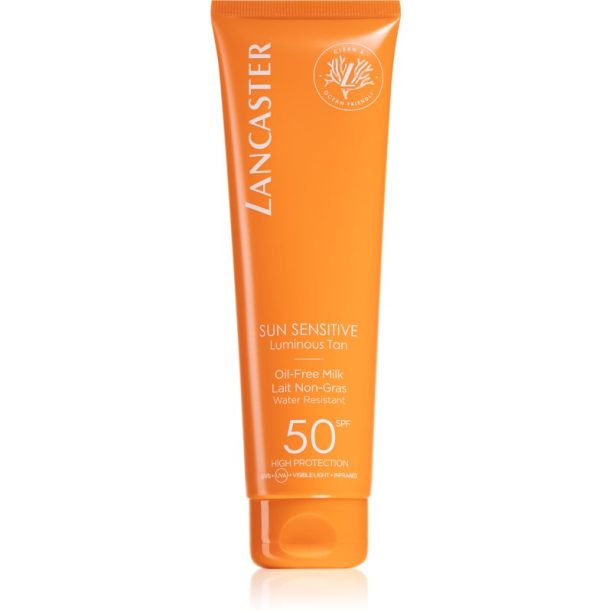 Lancaster Sun Sensitive Oil - free Milk крем за тен за тяло SPF 50 150 мл.