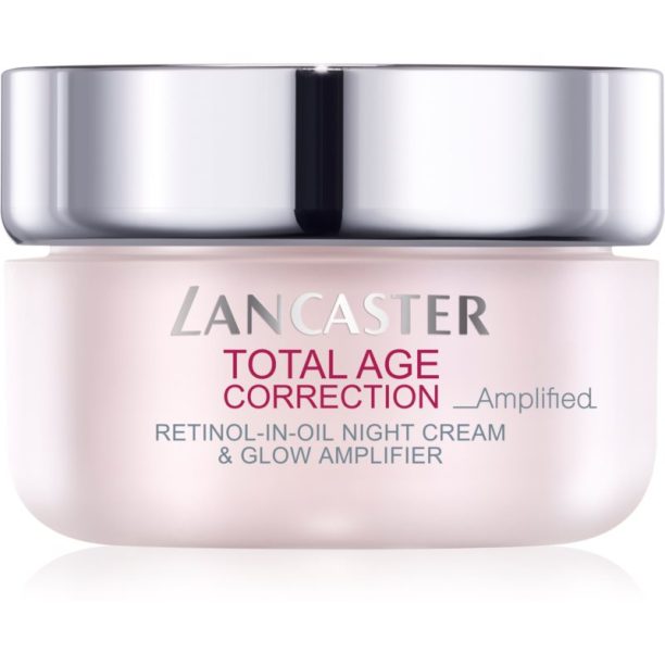 Lancaster Total Age Correction _Amplified нощен крем против бръчки за озаряване на лицето 50 мл.