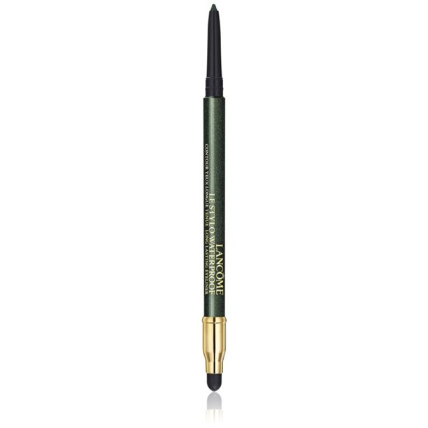 Lancôme Le Stylo Waterproof водоустойчив молив за очи в висока пигментация цвят 06  Vision Ivy