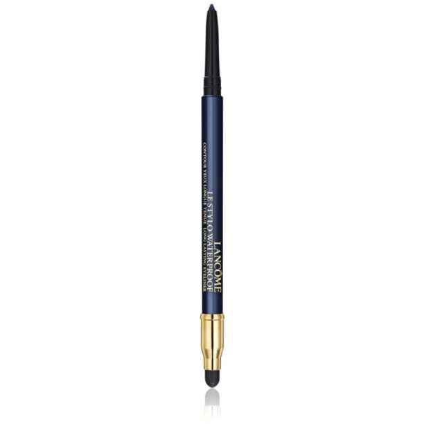 Lancôme Le Stylo Waterproof водоустойчив молив за очи в висока пигментация цвят 07 Minuit Illusion