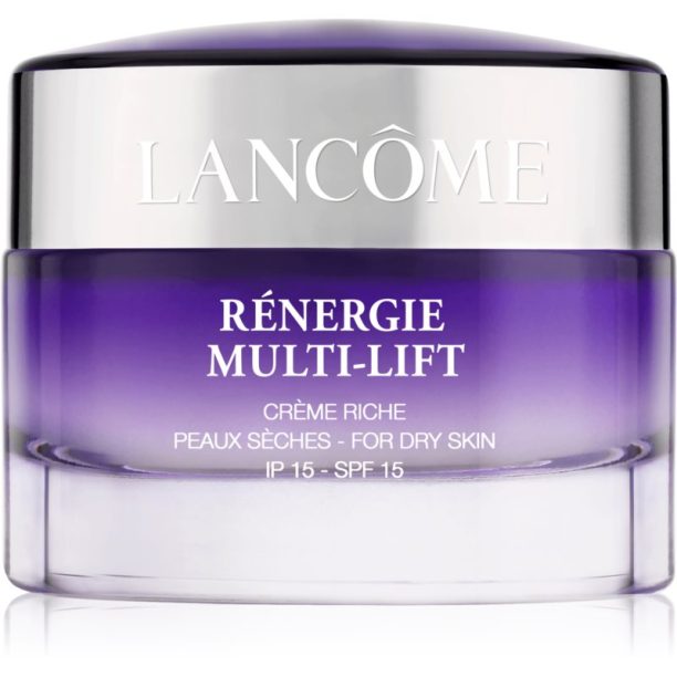 Lancôme Rénergie Multi-Lift подхранващ крем за подмладяване на кожата с лифтинг ефект SPF 15 50 мл.