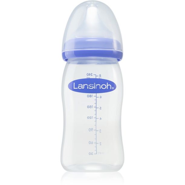 Lansinoh NaturalWave бебешко шише Medium 240 мл.