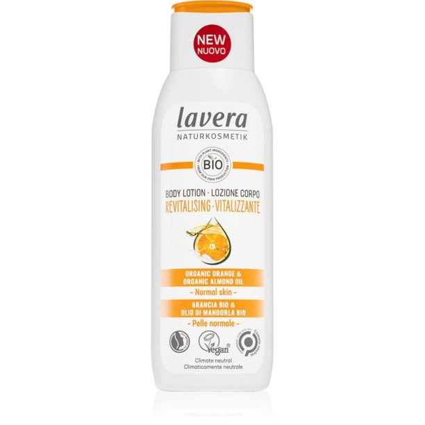 Lavera Revitalising лосион-грижа за тяло Orange & Almond Oil 200 мл.