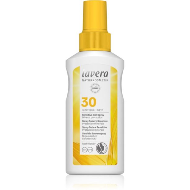 Lavera Sun Sensitiv слънцезащитен спрей SPF 30 100 мл.