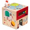 Lilliputiens Wooden Activity Cube Paulette играчка за подреждане 12 m+ 1 бр. на ниска цена