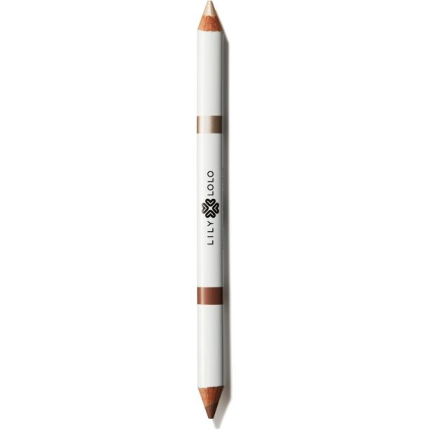 Lily Lolo Brow Duo Pencil молив за вежди цвят Light 1