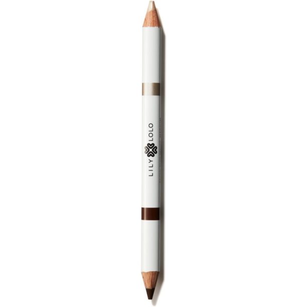 Lily Lolo Brow Duo Pencil молив за вежди цвят Medium 1