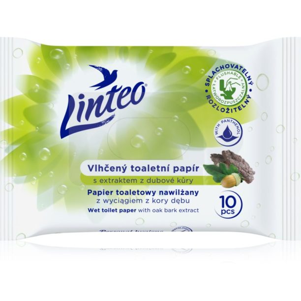 Linteo Wet Toilet Paper влажна тоалетна хартия 10 бр.