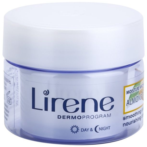 Lirene Moisture & Nourishment омекотяващ подхранващ крем с бадемово масло 50 мл. на ниска цена