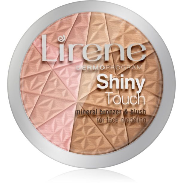 Lirene Shiny Touch озаряващ бронзър за лице 9 гр.