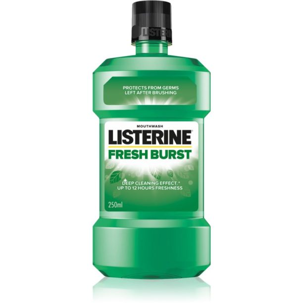 Listerine Fresh Burst вода за уста против зъбна плака 250 мл. на ниска цена