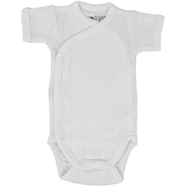 Lodger Romper Tribe Size 68 детско боди с къси ръкави Cloud Dancer 1 бр.