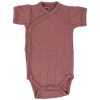 Lodger Romper Tribe Size 68 детско боди с къси ръкави Rosewood 1 бр.