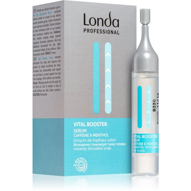 Londa Professional Vital Booster подсилващ и регенериращ серум за коса за увредена коса 6x9 мл.