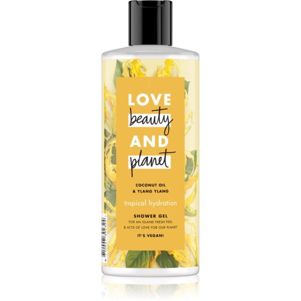 Love Beauty & Planet Tropical Hydration нежен душ гел 500 мл. на ниска цена