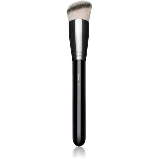 170 Synthetic Rounded Slant Brush MAC Cosmetics 170 Synthetic Rounded Slant Brush скосена кабуки четка 1 бр.