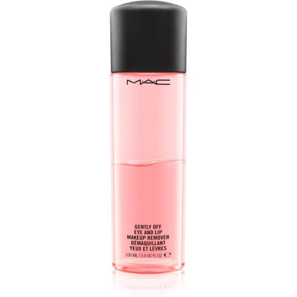 MAC Cosmetics  Gently Off Eye and Lip Makeup Remover двуфазен продукт за премахване на грим от очите и устните 100 мл.