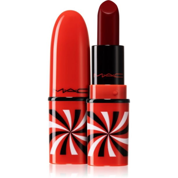 MAC Cosmetics  Lipstick Hypnotizing Holiday дълготрайно червило цвят Magic Charmer 3 гр.