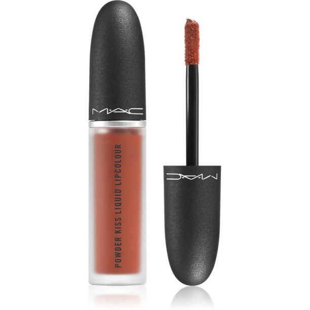 MAC Cosmetics  Powder Kiss Liquid Lipcolour матиращо течно червило цвят Impulsive 5 мл. на ниска цена