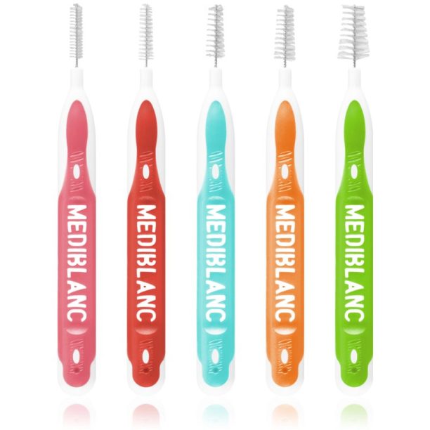 MEDIBLANC Interdental Pick-brush Mix междузъбна четка 5 бр. на ниска цена