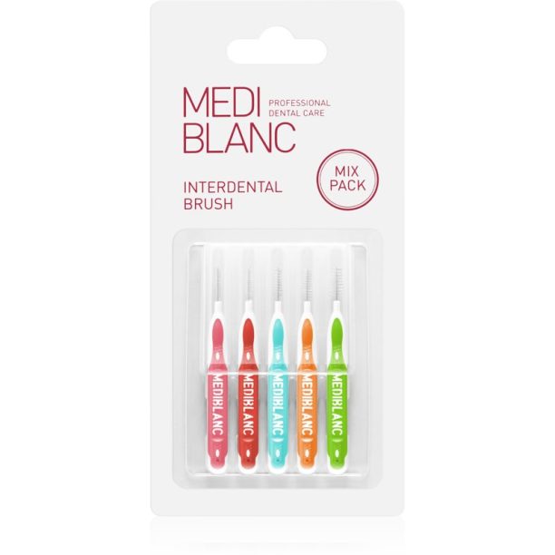 MEDIBLANC Interdental Pick-brush Mix междузъбна четка 5 бр.