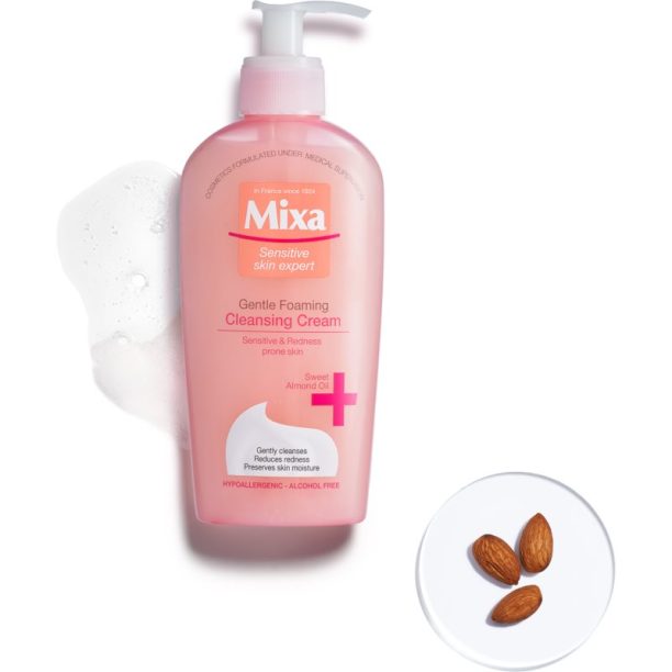 MIXA Anti-Redness нежен почистващ пенлив крем 200 мл. на ниска цена