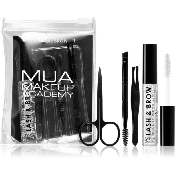 MUA Makeup Academy Essential комплект за оформяне на вежди