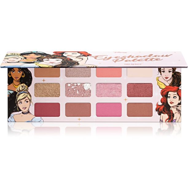 Mad Beauty Disney Princess Palette палитра сенки за очи 12x2.5 гр.