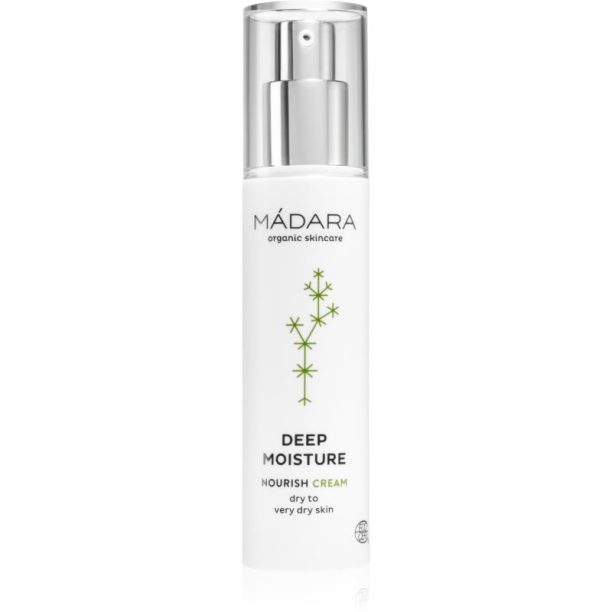 Mádara DEEP MOISTURE Хидратиращ и подхранващ крем 50